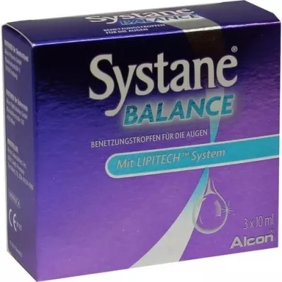 SYSTANE BALANCE Samitrinoši pilieni acīm, 3X10 ml