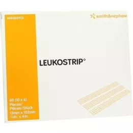 LEUKOSTRIP Rētas šuves sloksnes 13x102 mm, 10X6 gab