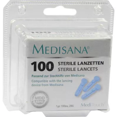 MEDITOUCH Lancets International, 100 gab