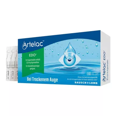 Artelac® EDO® acu pilieni, asaru aizstājējs, 30X0,6 ml Artelac® EDO® acu pilieni, asaru aizstājējs, 30X0,6 ml