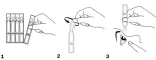 Instructions for use for Artelac® EDO® acu pilieni, asaru aizstājējs, 120X0,6 ml - 3