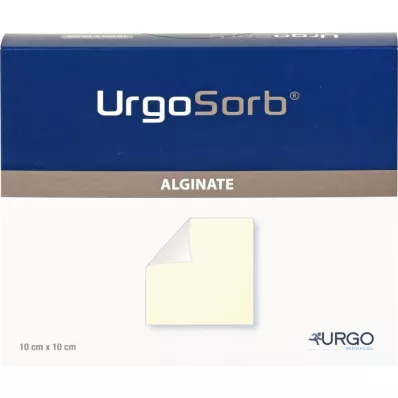 URGOSORB 10x10 cm kompresi, 10 gab