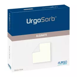 URGOSORB 10x10 cm kompresi, 10 gab
