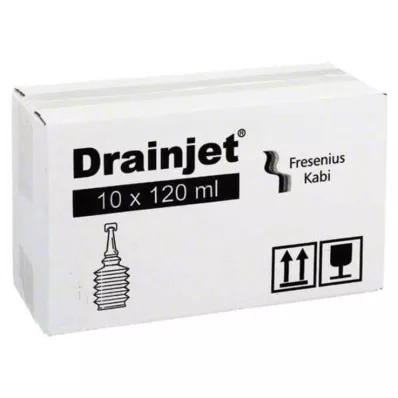 FREKA DRAINJET Fizioloģiskais šķīdums 0,9% ISO, 10X120 ml FREKA DRAINJET Fizioloģiskais šķīdums 0,9% ISO, 10X120 ml