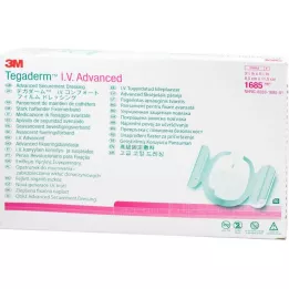 TEGADERM 3M I.V. Advanced Fixation V.8,5x11,5 cm 1685, 50 gab