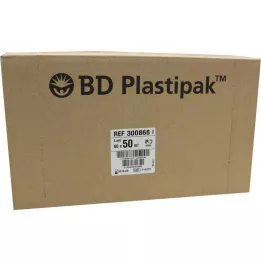 BD PLASTIPAK Šļirce 50 ml Luer ekscentriska, 60X50 ml