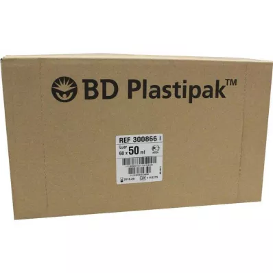 BD PLASTIPAK Šļirce 50 ml Luer ekscentriska, 60X50 ml