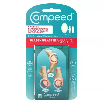 COMPEED Pūslīšu plāksteri Mixpack, 5 gab