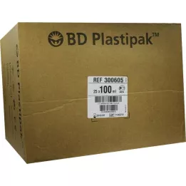 BD PLASTIPAK Izsmidzinātājs brūcēm un tulznām 100 ml, 25 gab