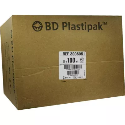 BD PLASTIPAK Izsmidzinātājs brūcēm un tulznām 100 ml, 25 gab BD PLASTIPAK Izsmidzinātājs brūcēm un tulznām 100 ml, 25 gab