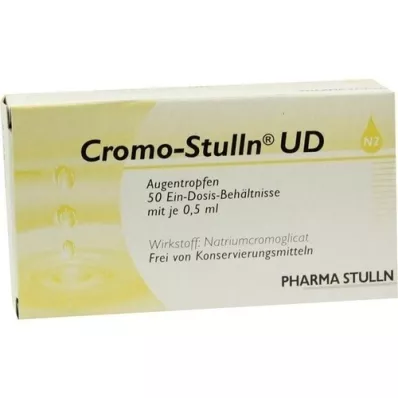 CROMO STULLN UD Acu pilieni, 50X0,5 ml