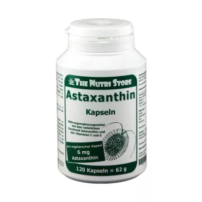 Astaksantīns 6 mg veģetārās kapsulas, 120 gab Astaksantīns 6 mg veģetārās kapsulas, 120 gab