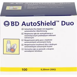 BD AUTOSHIELD Duo drošības pildspalvu adatas 5 mm, 100 gab