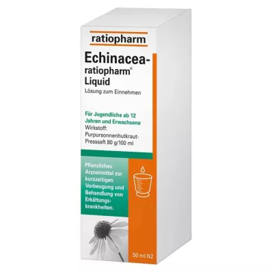 Echinacea ratiopharm® Šķidrums, 50 ml
