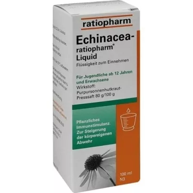 ECHINACEA-RATIOPHARM Šķidrums, 100 ml