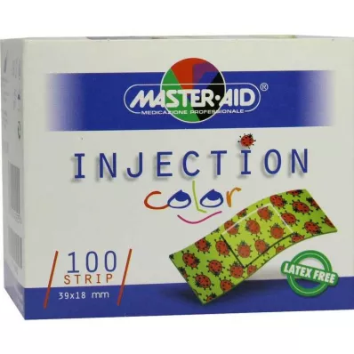 INJECTION krāsaina sloksne 18x39 mm bērnu ģipša vabole, 100 gab INJECTION krāsaina sloksne 18x39 mm bērnu ģipša vabole, 100 gab