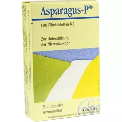 ASPARAGUS P Apvalkotās tabletes, 100 gab