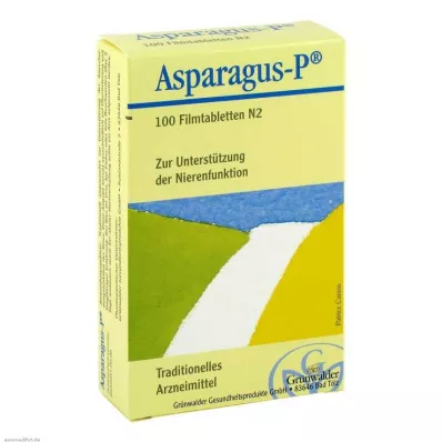 ASPARAGUS P Apvalkotās tabletes, 100 gab