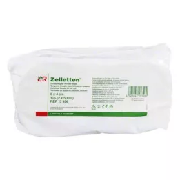ZELLETTEN Tampons 4x5 cm, nesterils rullis, 2X500 gab