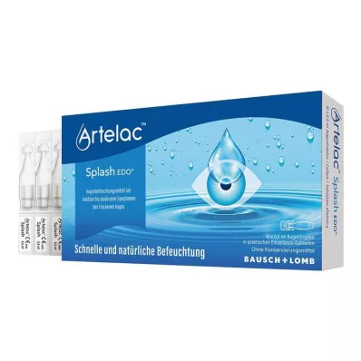 Artelac Splash EDO acu pilieni sausām acīm, 10X0,5 ml Artelac Splash EDO acu pilieni sausām acīm, 10X0,5 ml