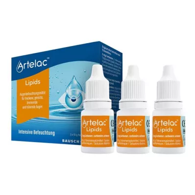 ARTELAC Lipīdi MD Acu želeja, 3X10 g ARTELAC Lipīdi MD Acu želeja, 3X10 g