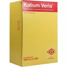 KALIUM VERLA Granulas Btl. 100 gab