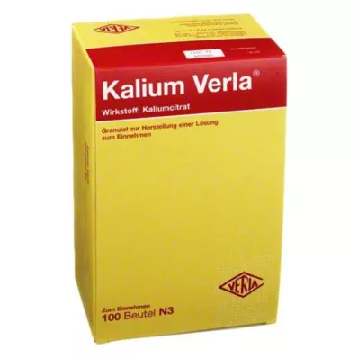 KALIUM VERLA Granulas Btl. 100 gab KALIUM VERLA Granulas Btl. 100 gab