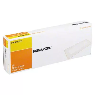 Primapore brūču pārsējs 30x10 cm, 20 gab