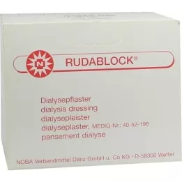 RUDABLOCK Spiediena plāksteri, 100 gab