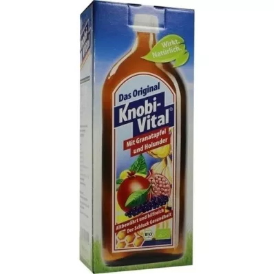 KNOBIVITAL ar granātābolu un plūškoka ogām, 960 ml