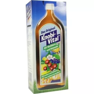 KNOBIVITAL ar vilkābeli + plūškoka ogām, 960 ml