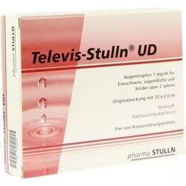 TELEVIS Stulln UD Acu pilieni, 20X0,6 ml