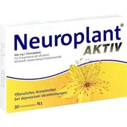 NEUROPLANT aktīvās apvalkotās tabletes, 30 gab