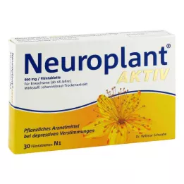 NEUROPLANT aktīvās apvalkotās tabletes, 30 gab