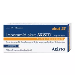 LOPERAMID akūtas Aristo 2 mg tabletes, 10 gab