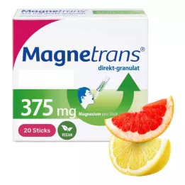 MAGNETRANS tieši 375 mg granulas, 20 gab