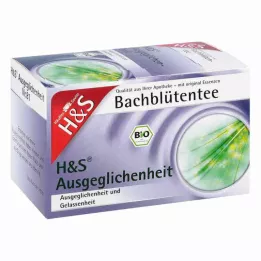 H&amp;S Bach Flower Balance tējas filtrēšanas maisiņš, 20X3,0 g
