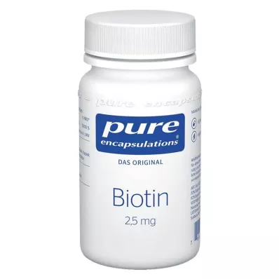 Pure Encapsulations Biotin 2,5 mg kapsulas, 60 gab Pure Encapsulations Biotin 2,5 mg kapsulas, 60 gab