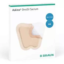 ASKINA DresSil Sacrum Sil.Schaumst.V.16x17 cm, 5 gab