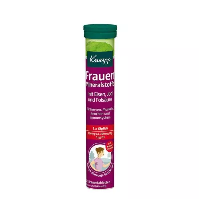 Kneipp Women Minerals putojošās tabletes, 15 gab Kneipp Women Minerals putojošās tabletes, 15 gab