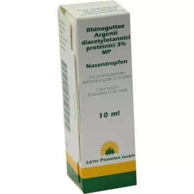 RHINOGUTTAE Argent.Diacet.prot.3% MP Deguna pilieni, 10 ml