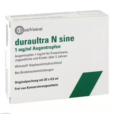DURAULTRA N sine acu pilieni, 20X0,6 ml
