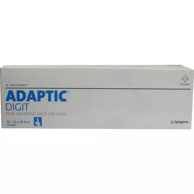 Adaptic Digit pirkstu pārsējs 3 cm xtra liels, 10 gab Adaptic Digit pirkstu pārsējs 3 cm xtra liels, 10 gab