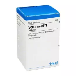STRUMEEL T tabletes, 250 gab