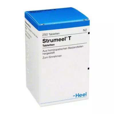 STRUMEEL T tabletes, 250 gab