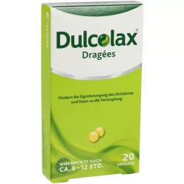 DULCOLAX Dragees zarnās apvalkotās tabletes, 20 gab