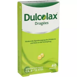 DULCOLAX Dragees zarnu apvalkotās tabletes, 40 gab