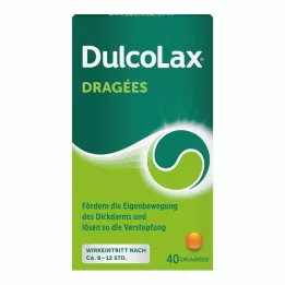 DULCOLAX Dragees zarnu apvalkotās tabletes, 40 gab