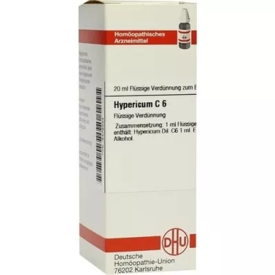 HYPERICUM C 6 atšķaidījums, 20 ml