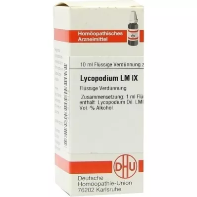 LYCOPODIUM LM IX Atšķaidījums, 10 ml